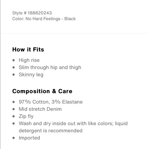 Levi’s 721 high rise skinny jeans . - Picture 4 of 5